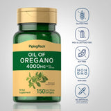 Suplemento Aceite de orégano 4000 mg 150 cápsulas de hierbas