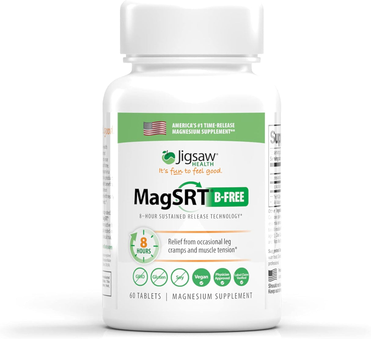 Suplementos Alimenticios de magnesio 60 unidades