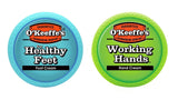 O'Keeffe's K0350015 Working Hands 3.4oz y Healthy Feet 3.2o