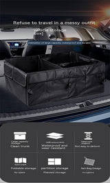 Organizador de Maletero, Collapsible, 3 Compartimentos, SUV/Sedan