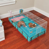 Cage para Cobayas MidWest, 47L x 24W x 14H, Habitat Plus