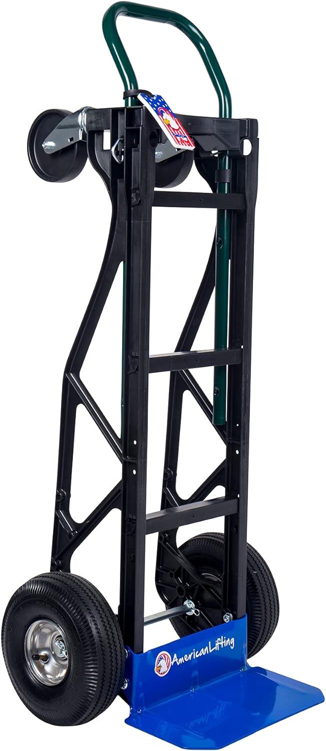 Carretilla y Dolly Nylon 700 lb Capacidad Ultra Ligera - Modelo X
