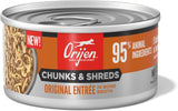 Alimento Entrante Original ORIJEN, Trozos y Desmenuzados, 85g
