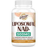 Suplemento liposomal NAD+ 500 mg envejecimiento saludable 60