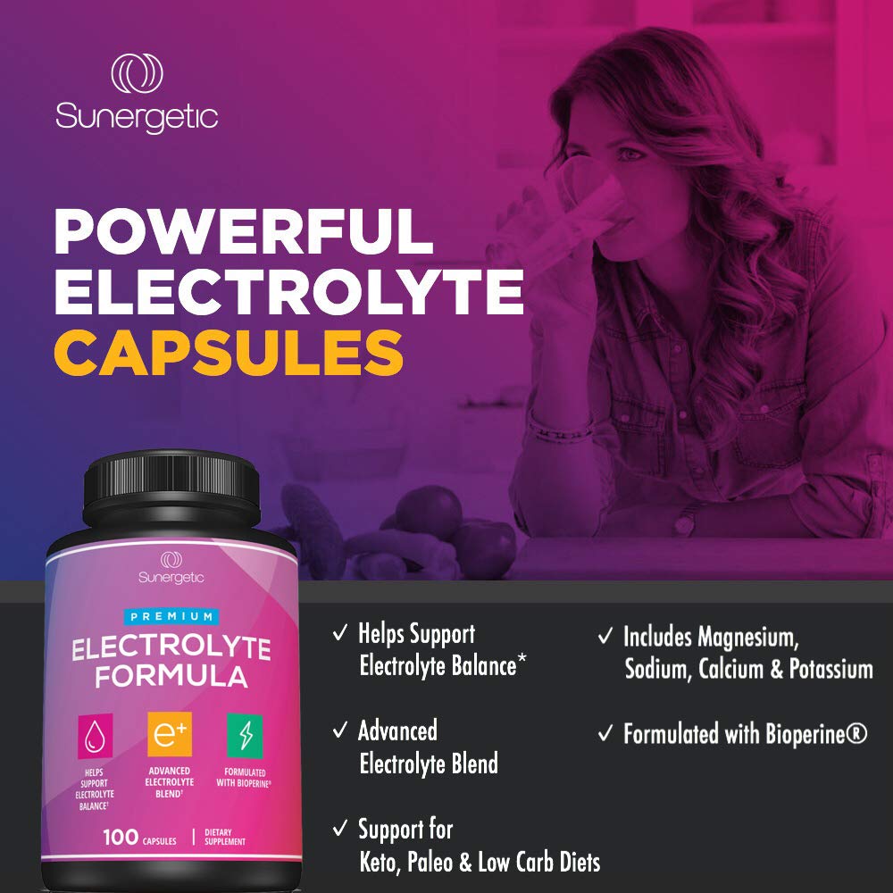 Cápsulas de electrolitos premium