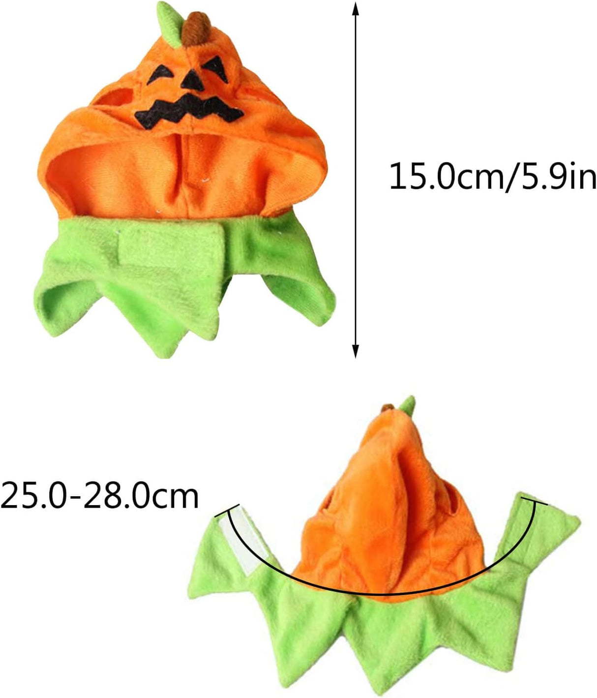 Gato Orgrimmar Sombrero Halloween Collar Cat Cosplay