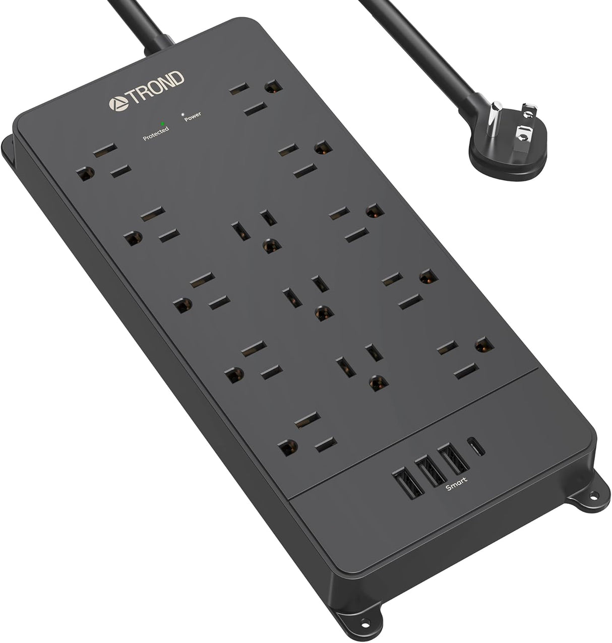 TROND Regleta protectora contra sobretensiones, 4000J