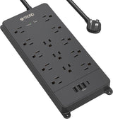 TROND Regleta protectora contra sobretensiones, 4000J