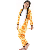 Pijama de animales  de Halloween para niñas talla Jirafa