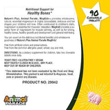 Natures Plus - 90 Masticables Animal Parade MagKidz – Libre de azúcar, 1, 90