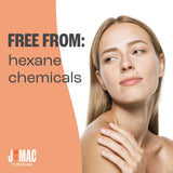 Aceite de ricino orgánico, prensado en frío J MAC BOTANICALS