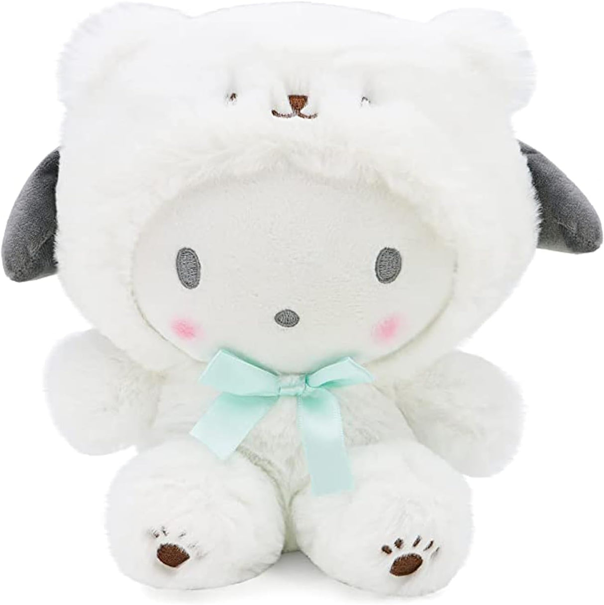 Muñeco de peluche Kawaii Oso Blanco, suave y tierno, Modelo A