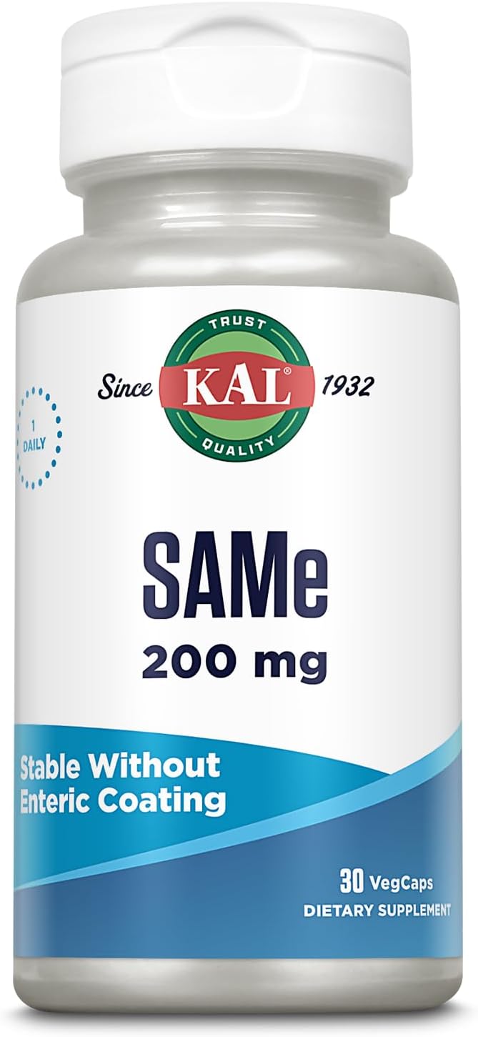 Suplemento KAL Mismo 200 mg (S-adenosil-L-metionina)