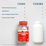 Suplementos Arroz de levadura roja Plus CoQ-10 vitamina B-3