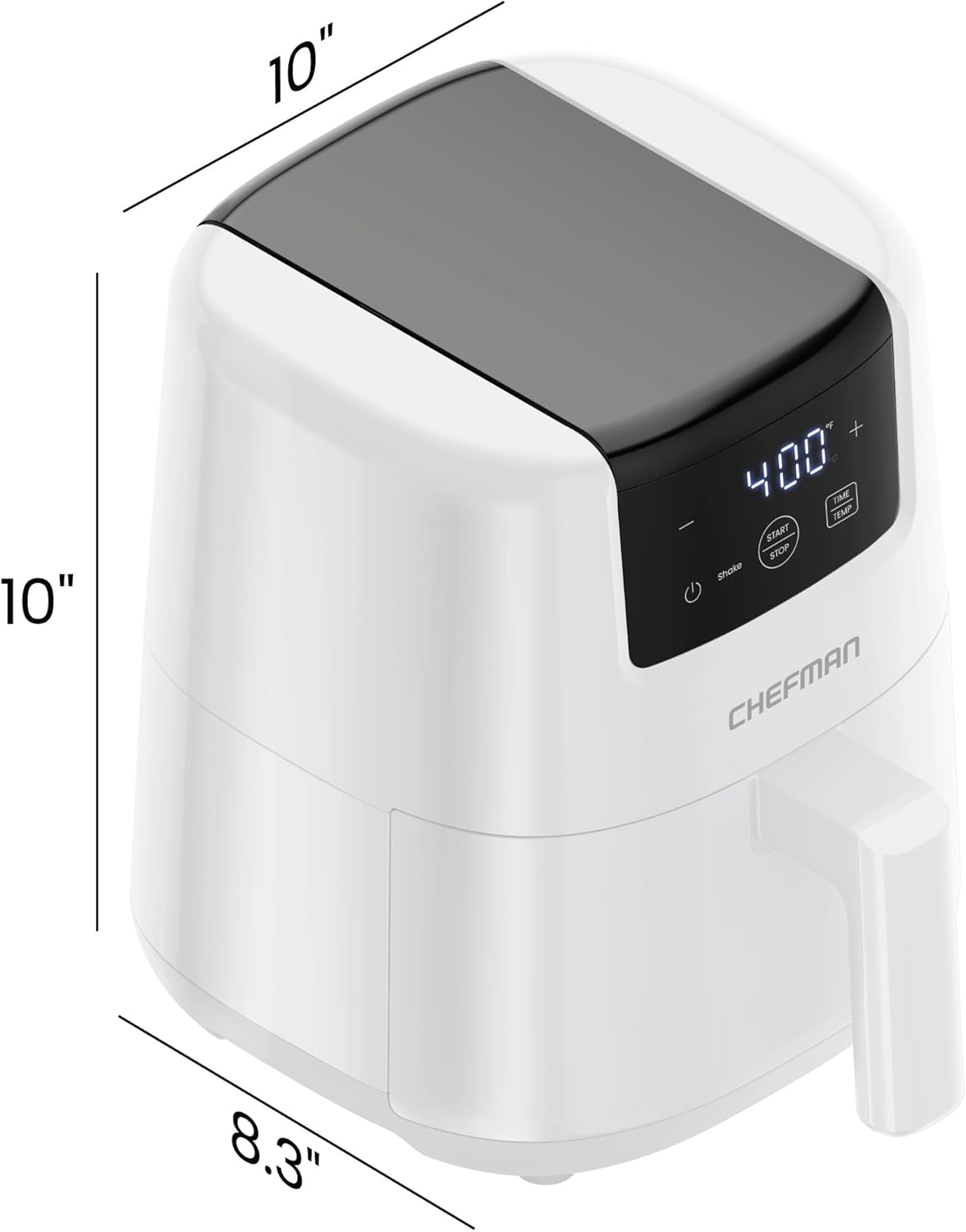 Mini Freidora de Aire 2 Qt CHEFMAN - Digital, Compacta, Modelo: