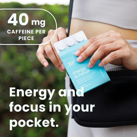 NeuroGum Goma de Mascar Nootropic Energy Cafeína + L-teanina