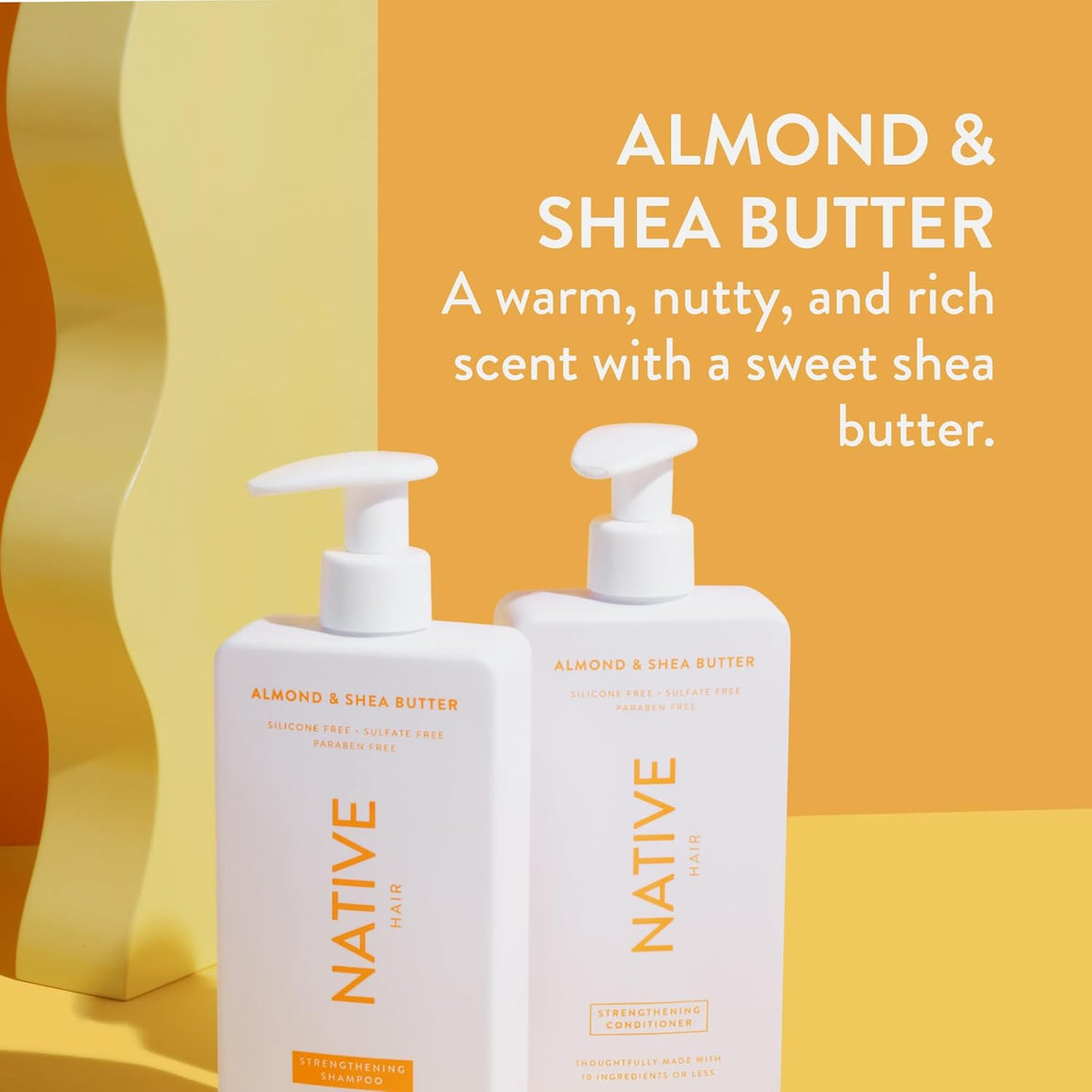 Juego de shampoo y acondicionador de 16.5 onzas Native