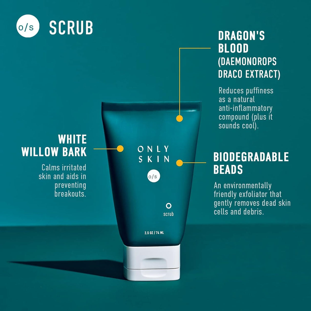 Limpiador facial, exfoliante y crema de día hidratante