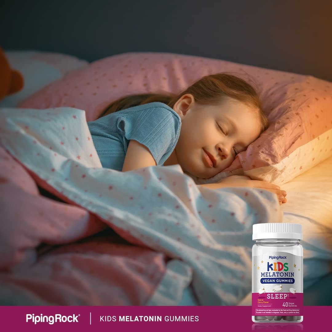 Piping Rock Gomitas de dormir para niños de 1 mg  40 gomitas