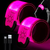 Brazalete LED Recargable USB para Correr y Ciclismo