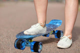 Patineta Mini Cruiser Retro de 22 Pulgadas para Principiantes
