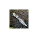 Cuchillo de bolsillo plegable asistida por resorte