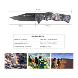 Cuchillo abatible, cuchillo de apertura asistida con resorte