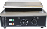 Máquina de waffles 10 rebanadas, marca comercial, 110V, antiadherente