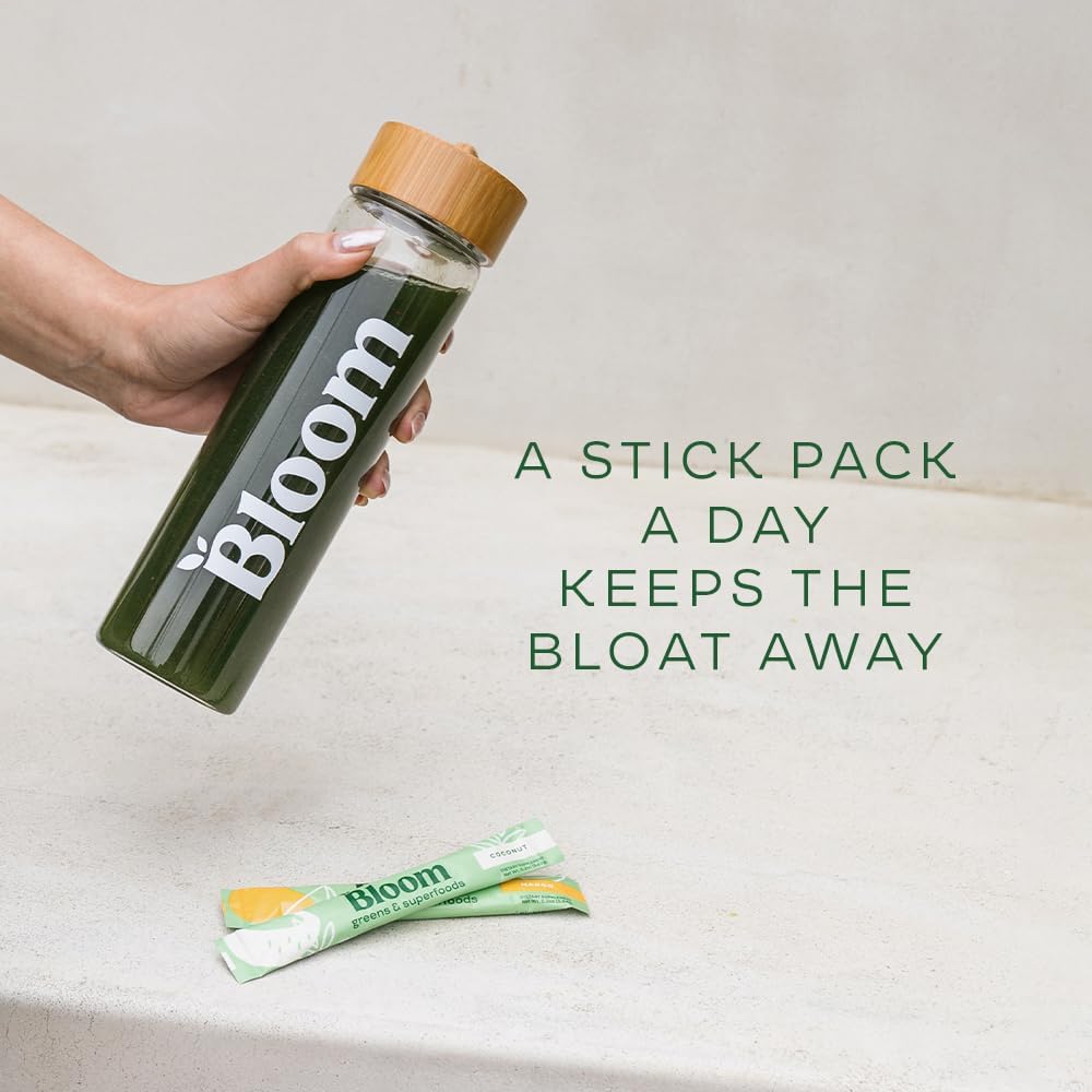 Polvo de Superalimentos Bloom, Enzimas Digestivas, 15 Sticks