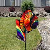 En el Breeze Spinner con rueda doble EE. UU. Bandera