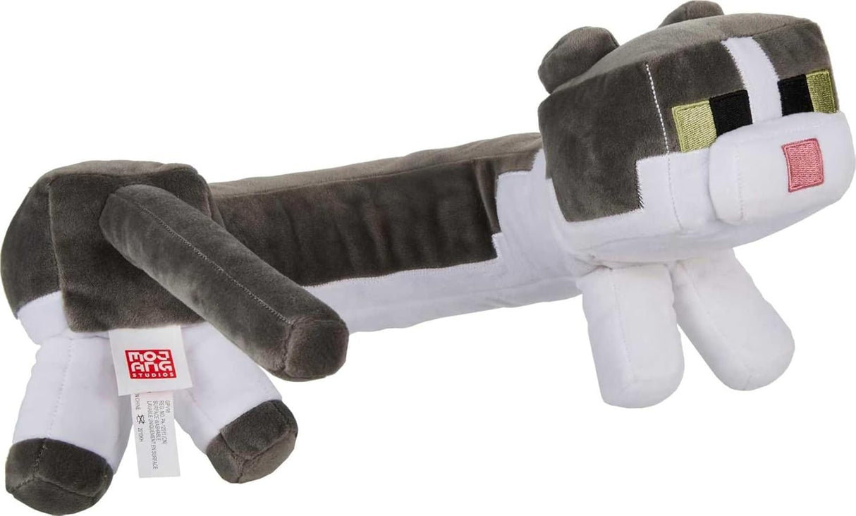 Almohada de viaje Minecraft Mattel con sonidos y peluche de gato