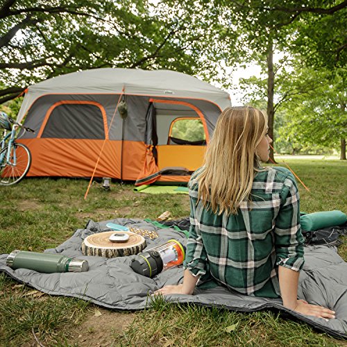 Carpa de cabina de pared recta para 10 personas