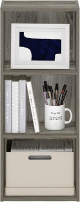 Estantería para libros, 3 niveles, modelo Luder