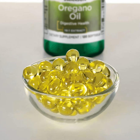 Suplemento Aceite de orégano promueve la salud digestiva