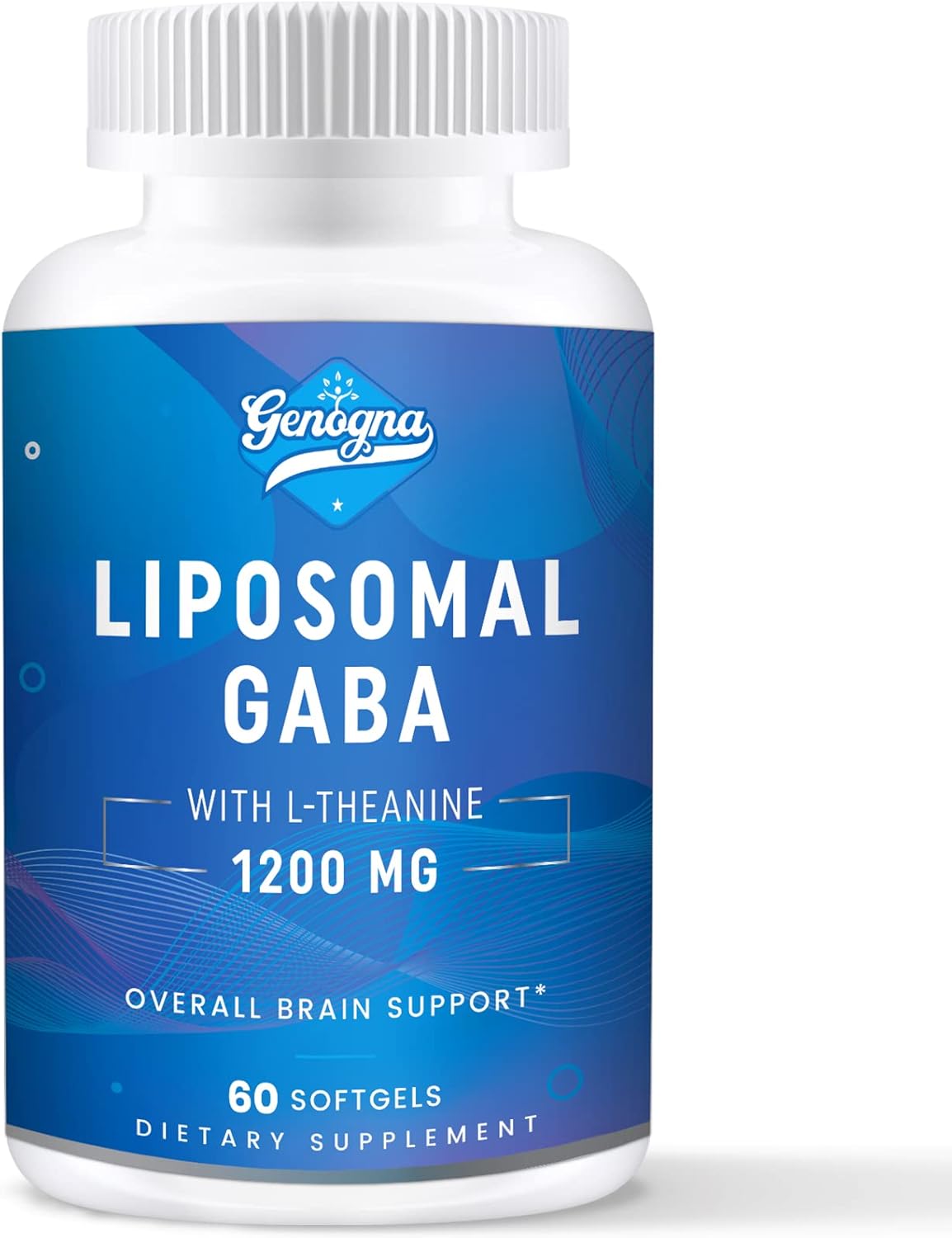 Suplemento de L-teanina de 1200 mg Genogna