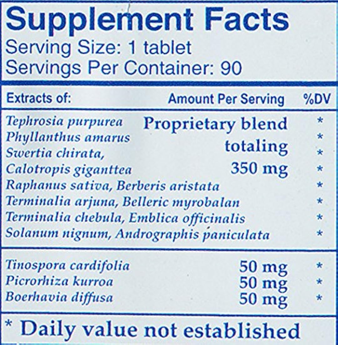 Ayush Hierbas Inc Suplemento de hierbas, livit-2, 90 Count