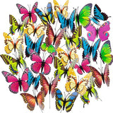 Estacas de mariposa, 50 piezas de 11.5 - VGoodall