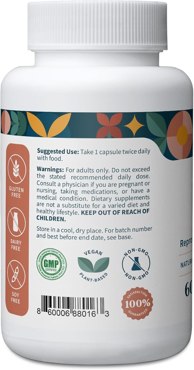 Maca Pattern Wellness 10,000mg para bienestar y fertilidad - 60 cápsulas