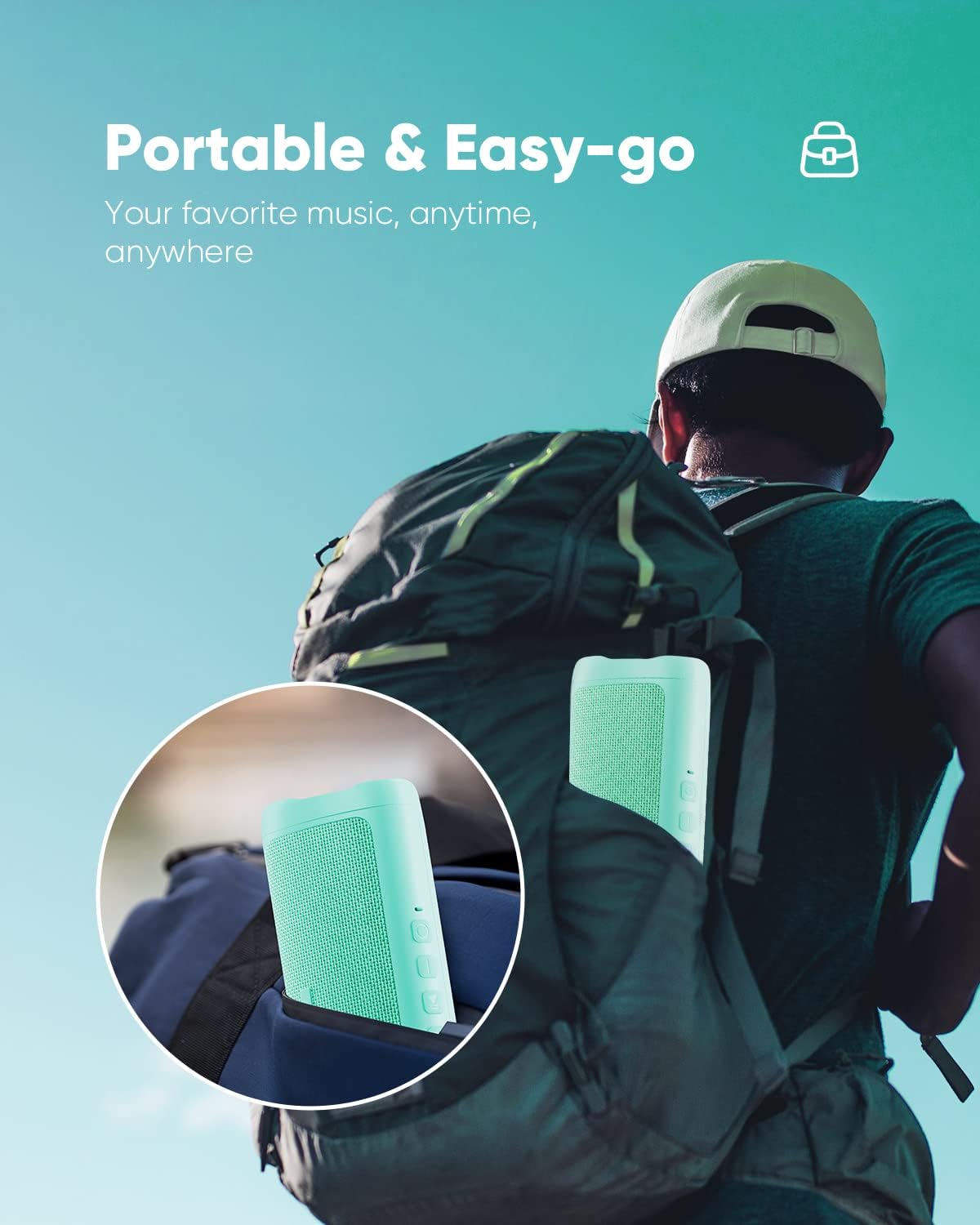 Altavoz Bluetooth con hasta 24 horas de reproducción