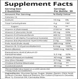 Vitaminas para el cabello (suministro de 2 meses)