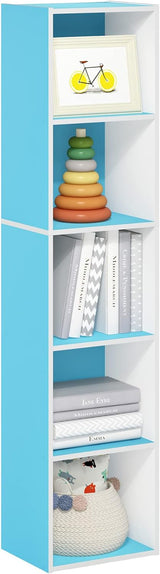 Estantería para libros, 5 niveles, cubos - Furinno Luder