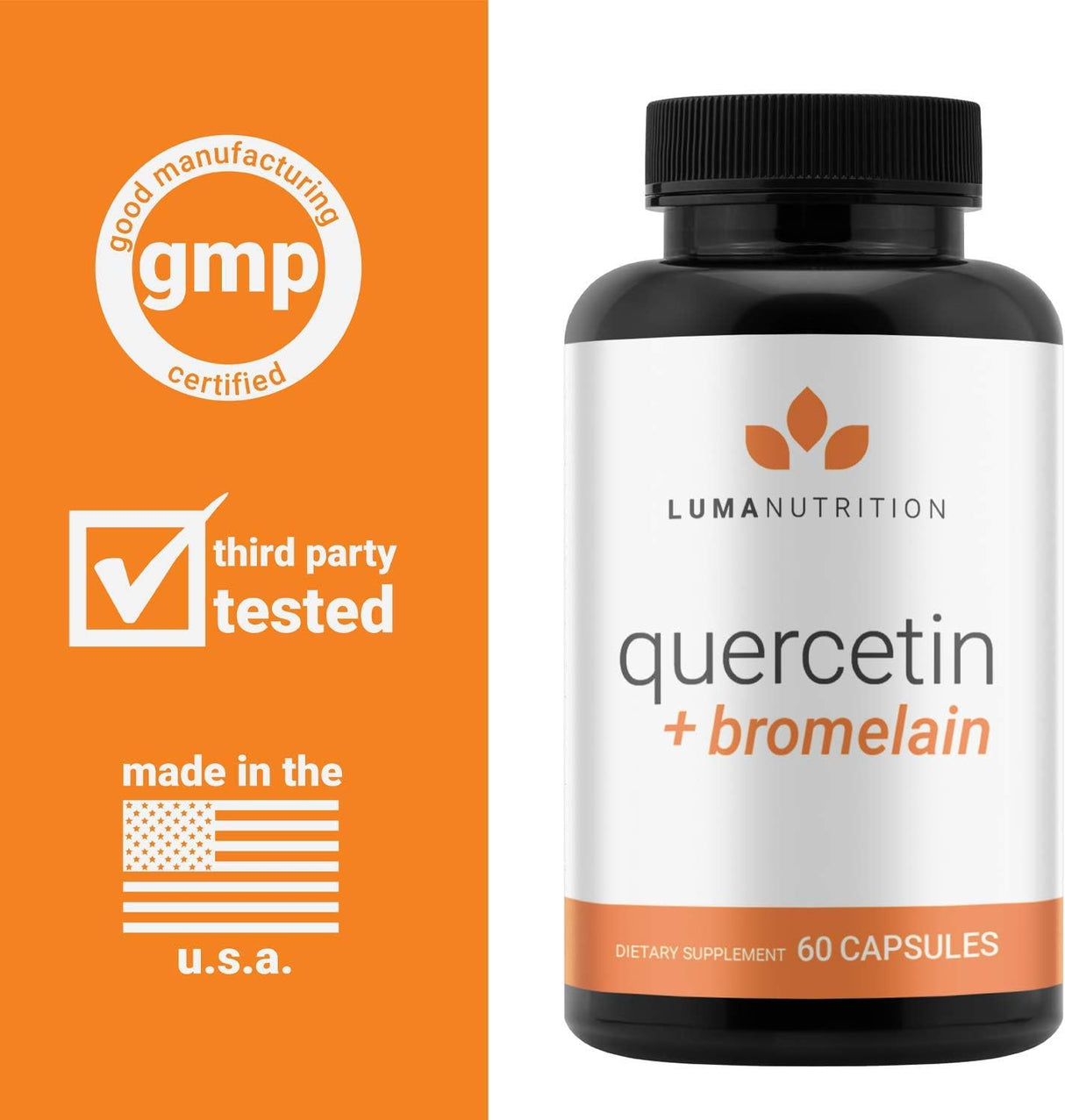 Suplementos Alimenticios  Quercetina con bromelina