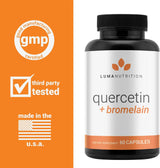 Suplementos Alimenticios  Quercetina con bromelina