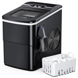 Máquina de Hielo 26Lbs/24H, Autolimpiante, Portátil, Modelo X
