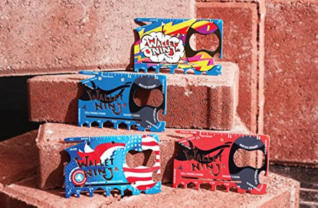 Edición limitada: Billetera Ninja de color azul mate