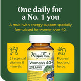 Suplemento MegaFood Mujer 40+ One Daily  mineral biotina