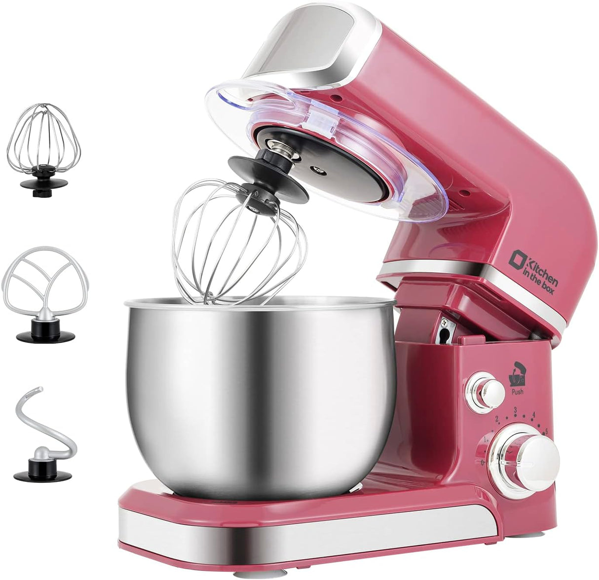 Batidora de pie Kitchen in the box 3.2Qt 6 velocidades modelo