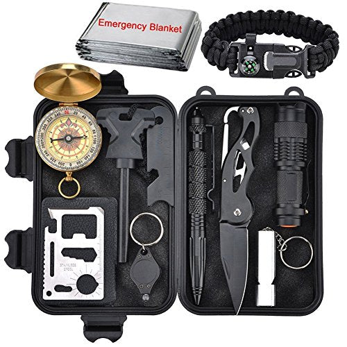 Kit de supervivencia de emergencia 13 en 1