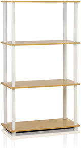 Estante Multipropósito 4 Niveles Furinno - Turn-N-Tube 99557BE