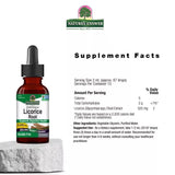 Suplemento de Regaliz | Nature's Answer | Salud Digestiva 1oz